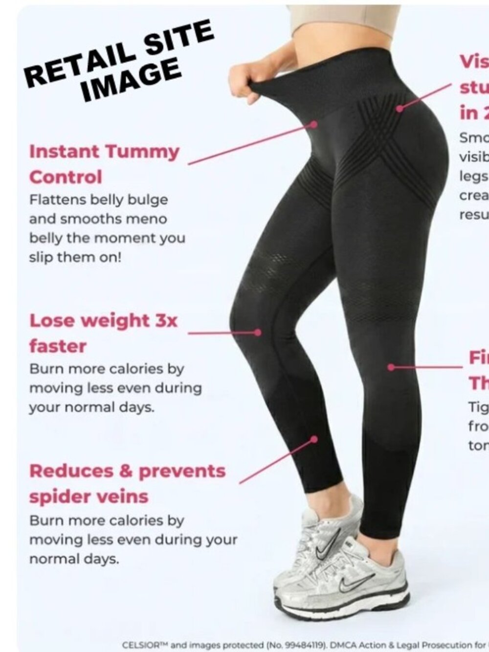 NEW! BLACK YOGA ATHLETIC PANTS (2 PAIRS)